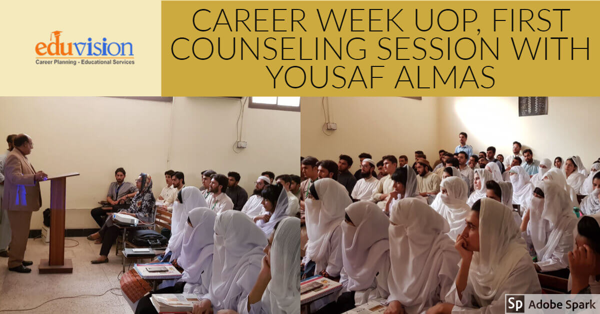 Career Counseling seminar At University of Peshawar