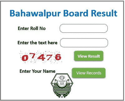 BISE Bahawalpur BWP Matric 10th Result 2024