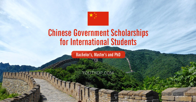Chinese Government Scholarships For International Students In China