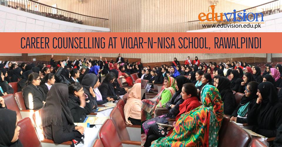Career Counseling Seminar At Viqar-Un-Nisa College Rawalpindi