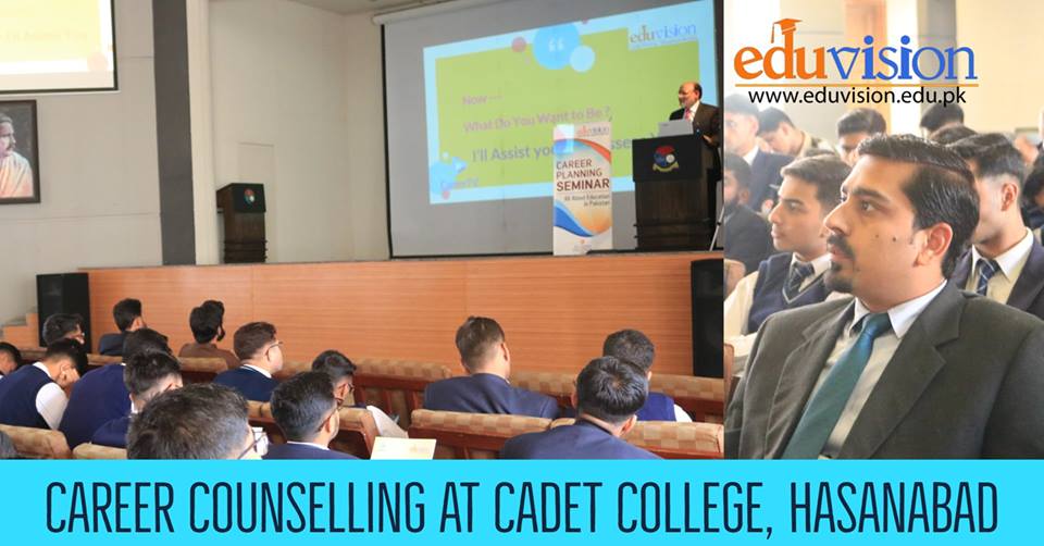 Career Counseling Session at Cadet College Hasanabdal