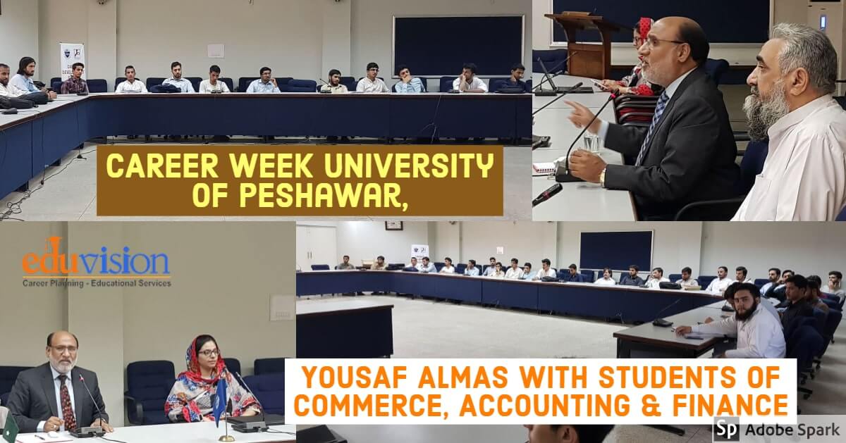 Career Counseling seminar At University of Peshawar