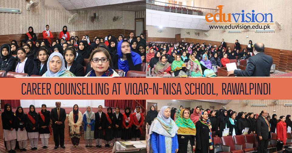 Career Counseling Seminar At Viqar-Un-Nisa College Rawalpindi