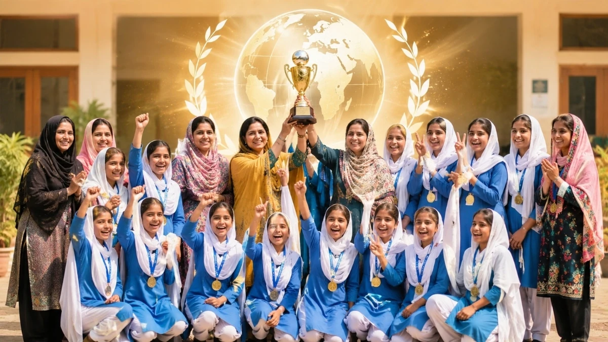 Government Girls School in Sindh Makes Global Top 10 List for International Education Award