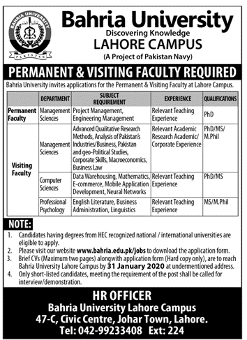 Bahia University Teaching Faculty jobs 2020