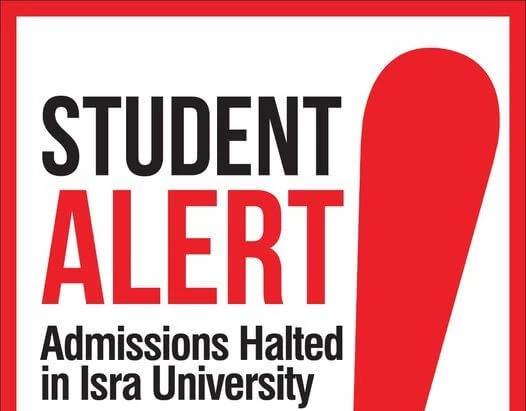 HEC halted Admission in Isra University