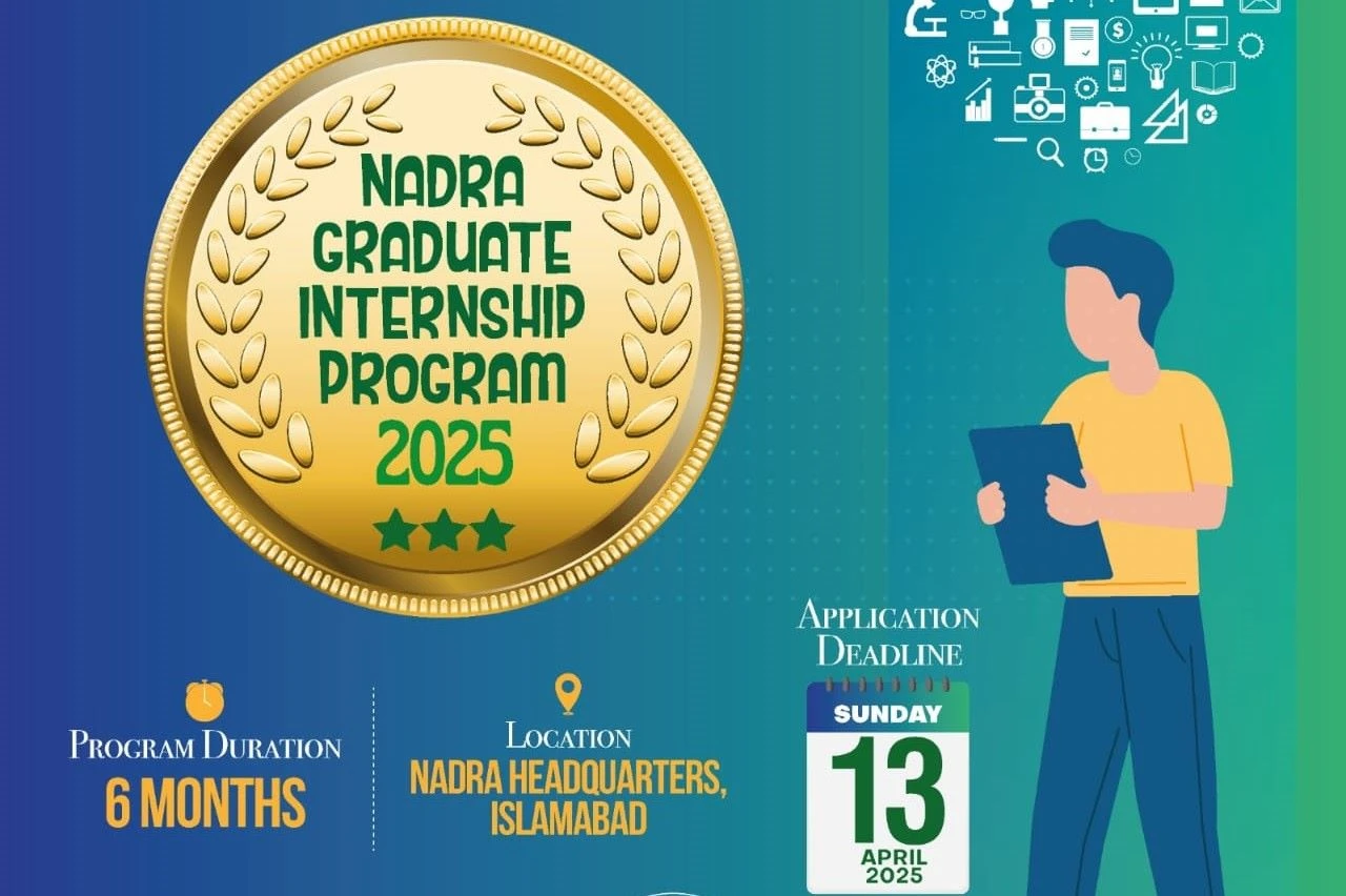 NADRA Launches Graduate Internship Program 2025