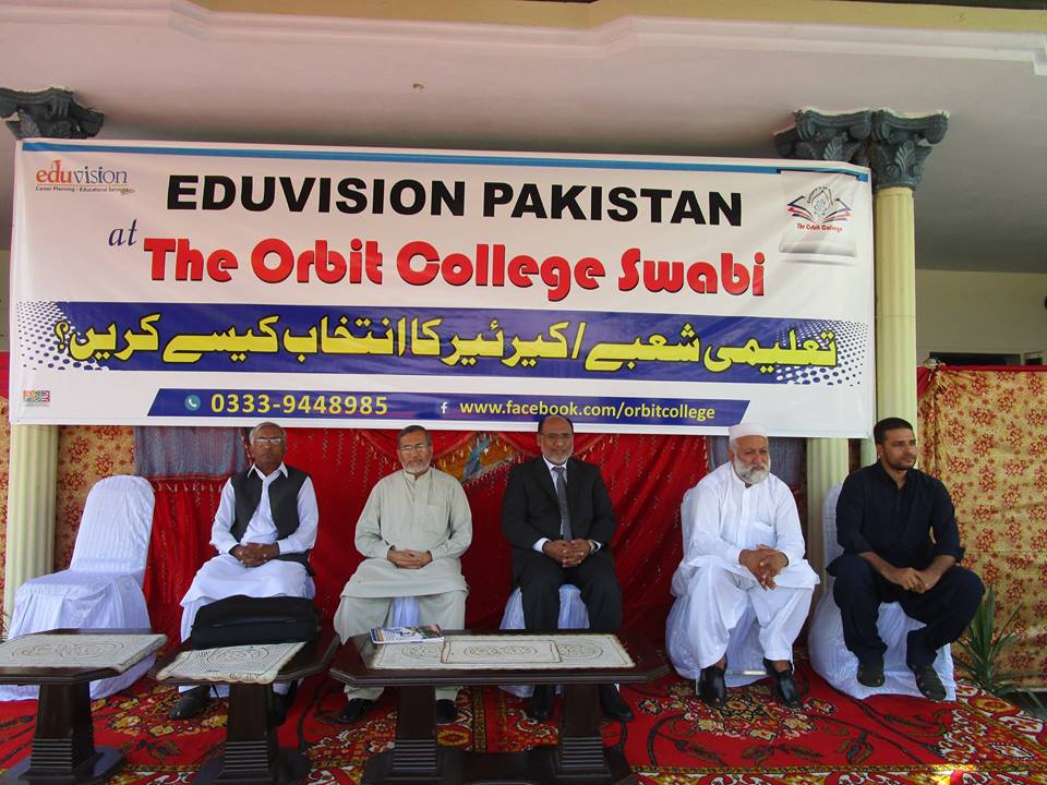 Career Planning Seminar at Orbit College Swabi