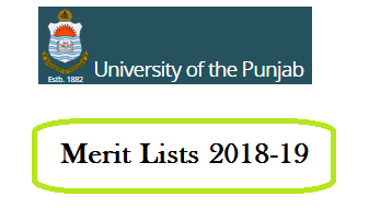 Punjab University PU BS Merit List 2018