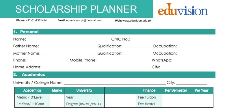 Scholarship Planner: How to get a scholarship in Universities