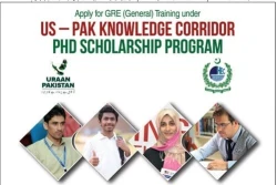 HEC Announces US-Pak Knowledge Corridor PhD Scholarship Program GRE Training 2026