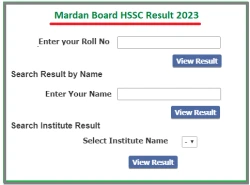 BISE Mardan Board 1st Year Result 2023