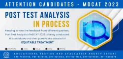 PMDC Post Exam Analysis MDCAT 2023