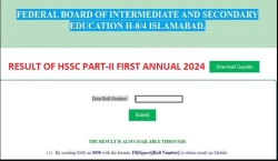Federal Board FBISE 2nd Annual 2nd Year Result 2024