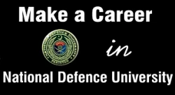National Defence University NDU Teaching jobs 2020