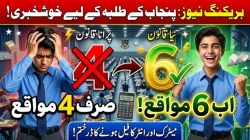 Punjab Boards Allow Up to 6 Attempts for Failed Students in New Policy