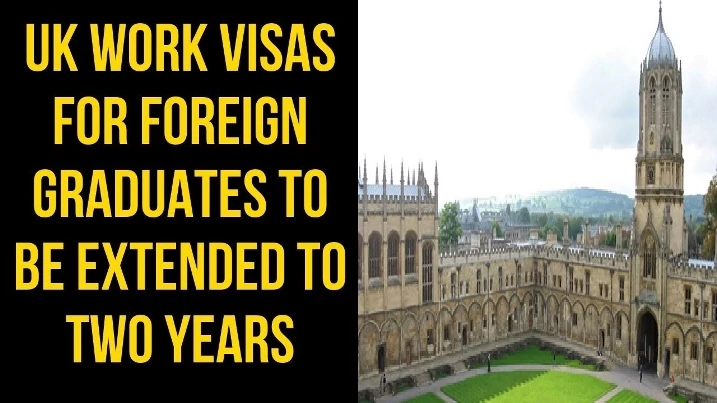 International Students in UK will now get a 2-Year work visa