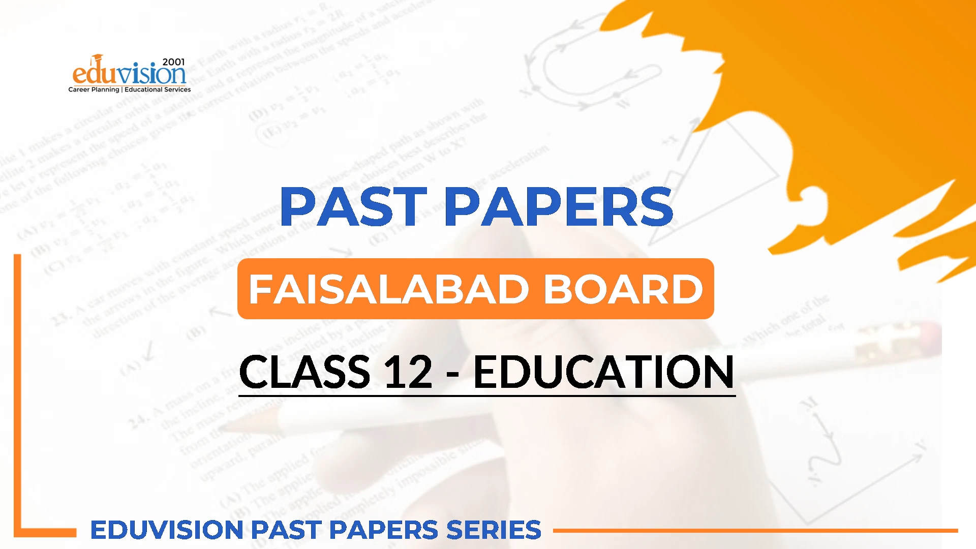 Education 2nd Year Bise Faisalabad Past Papers 2025-2020