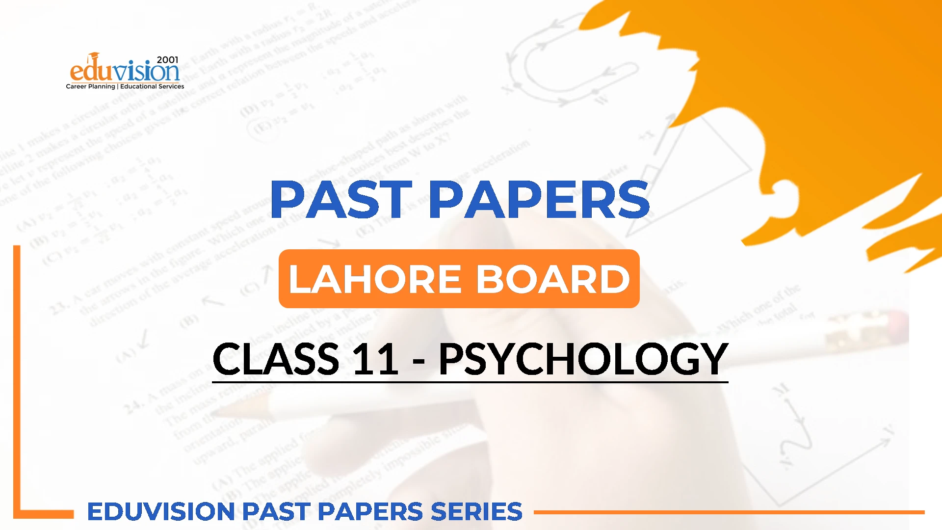 Psychology 1st Year Bise Lahore Past Papers 2025-2020