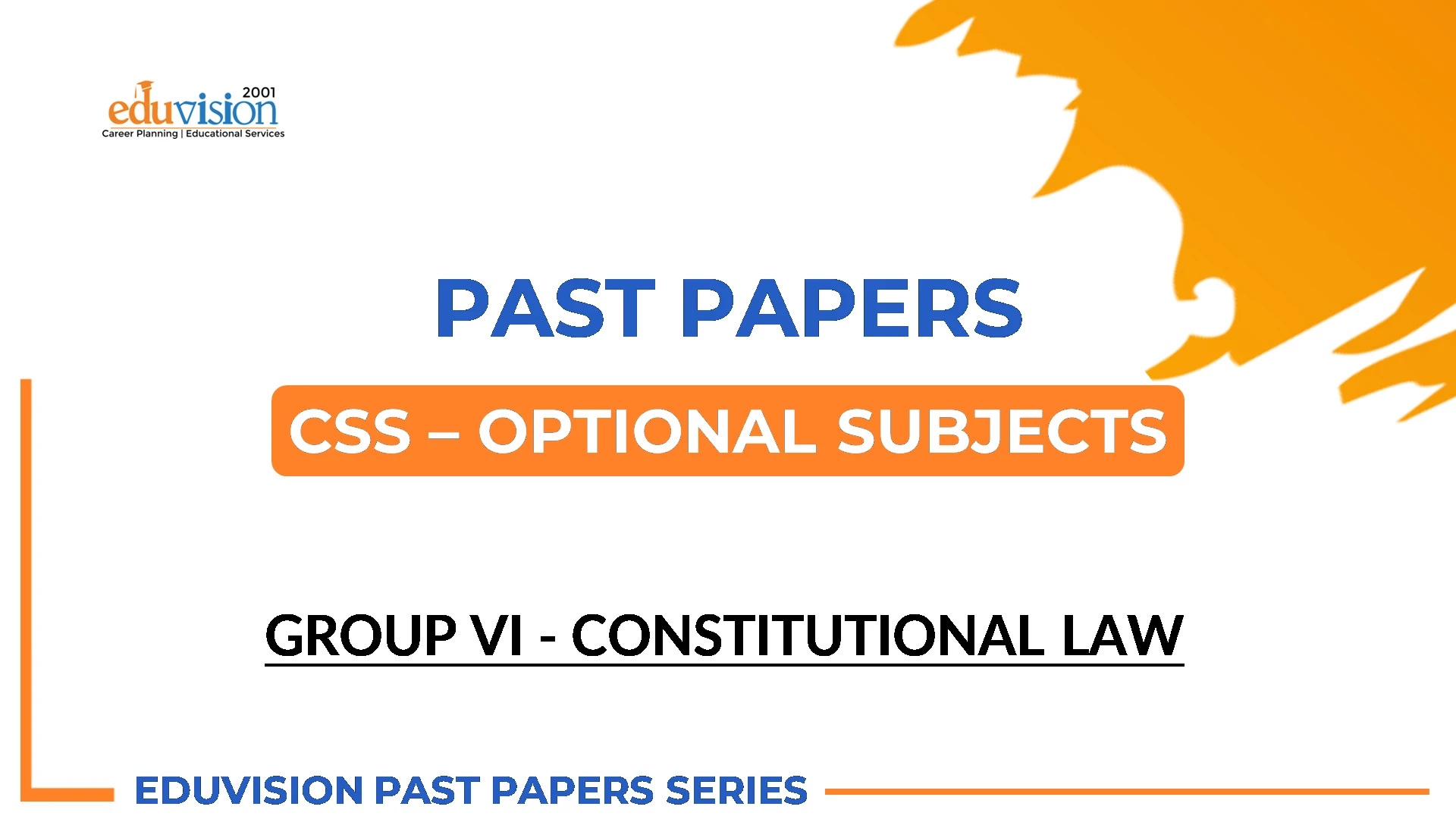 Constitutional Law CSS FPSC Past Papers 2025-2020