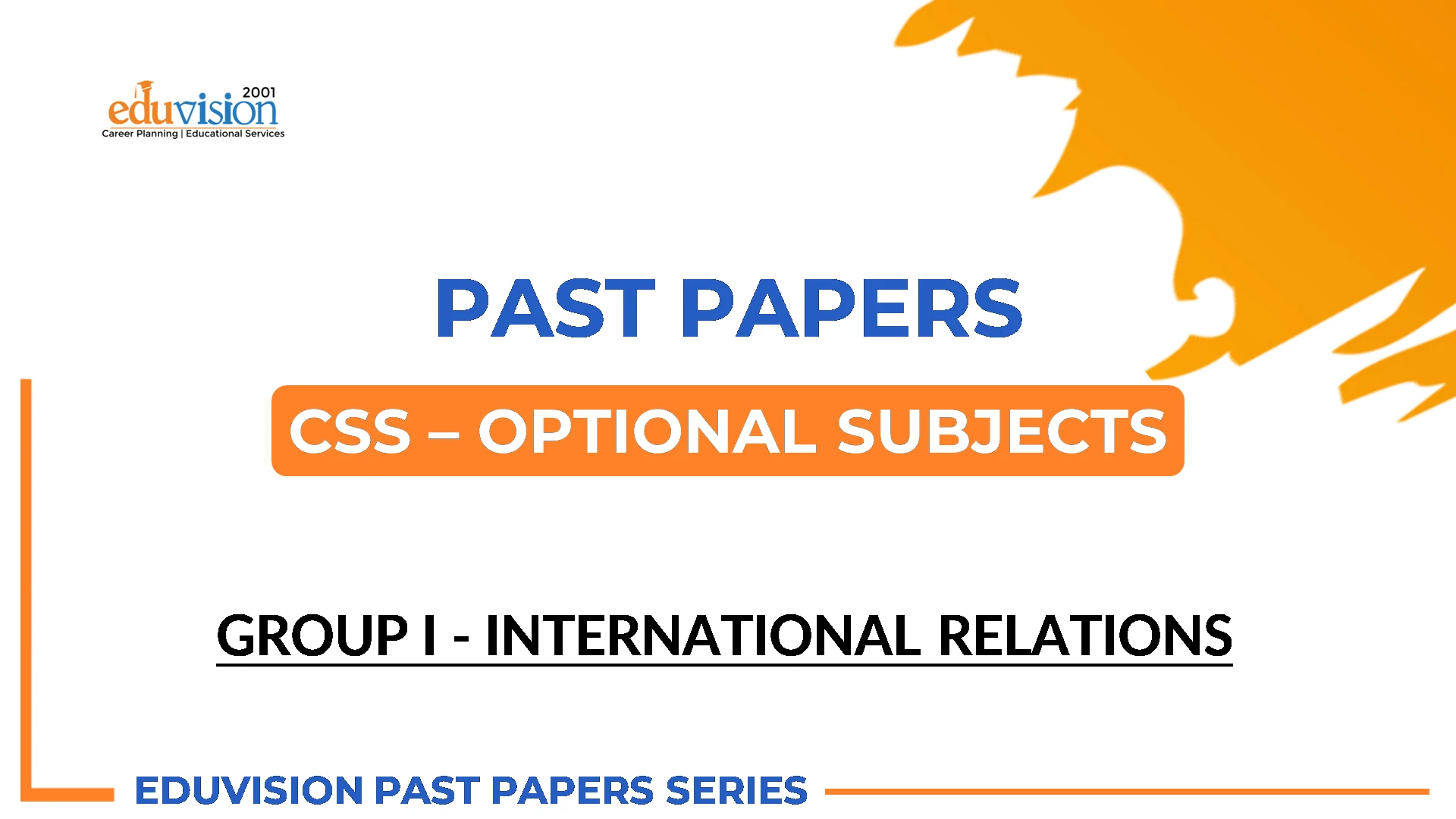International Relations CSS FPSC Past Papers 2025-2020