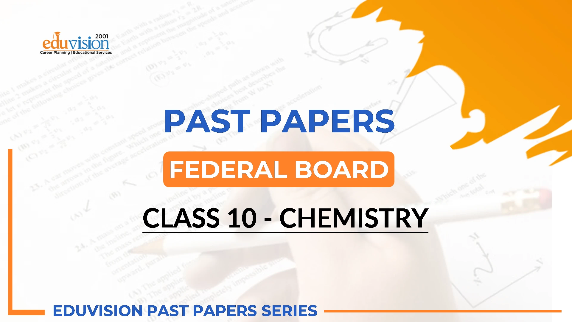 Chemistry 10th Class Federal Board Past Papers 2025-2020