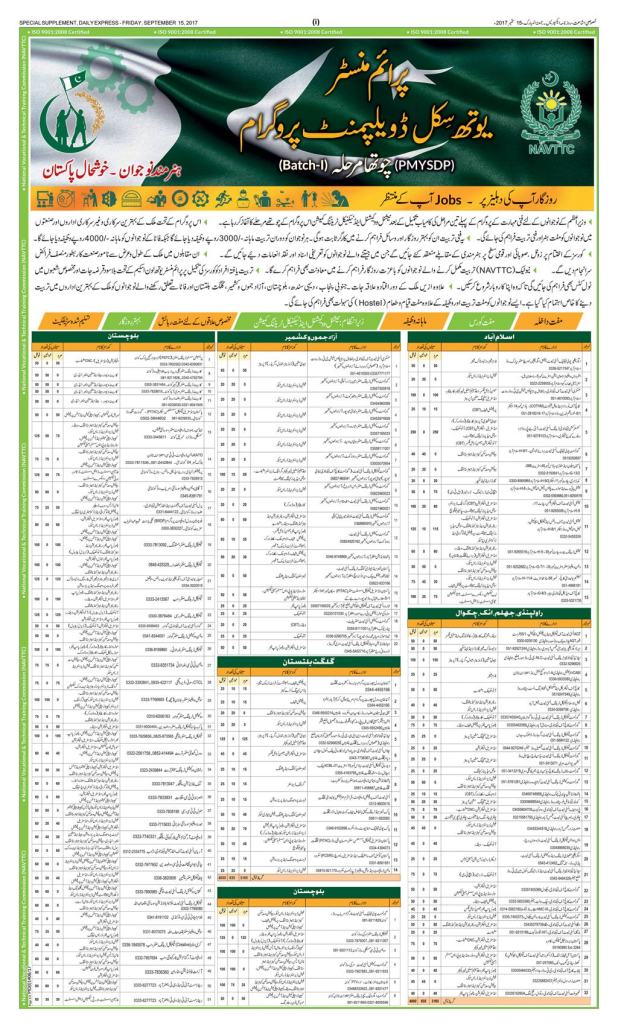 Pm Youth Skills Development Program