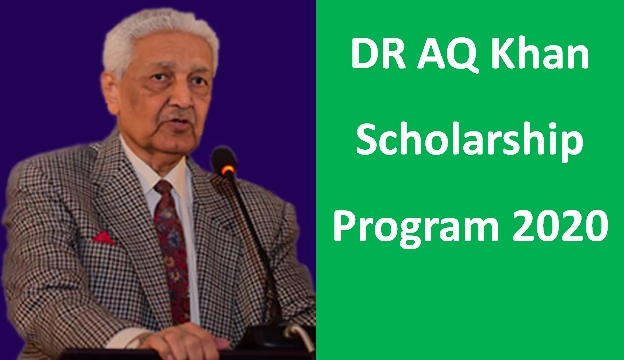 Dr AQ Khan Scholarship for sindh and balochistan