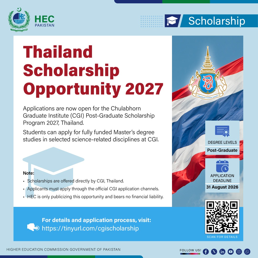 Hec Cgi Thailand Fully Funded Scholarship