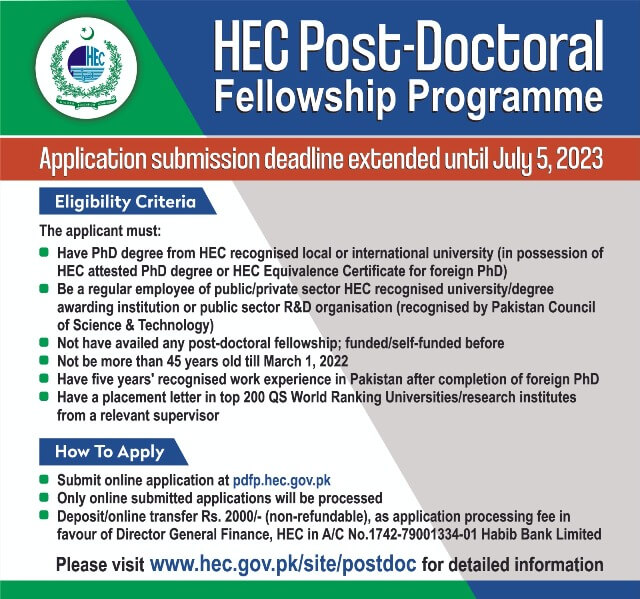 Hec Postdoc Fellowship
