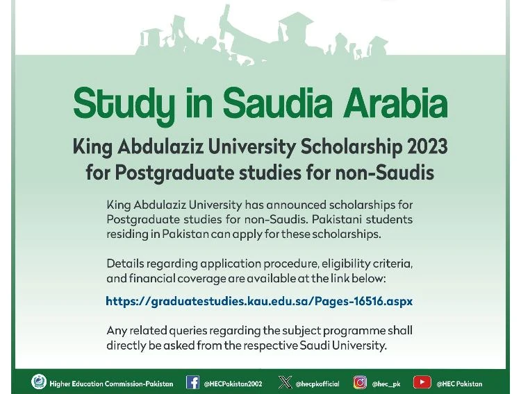 King Abdulaziz University Scholarship