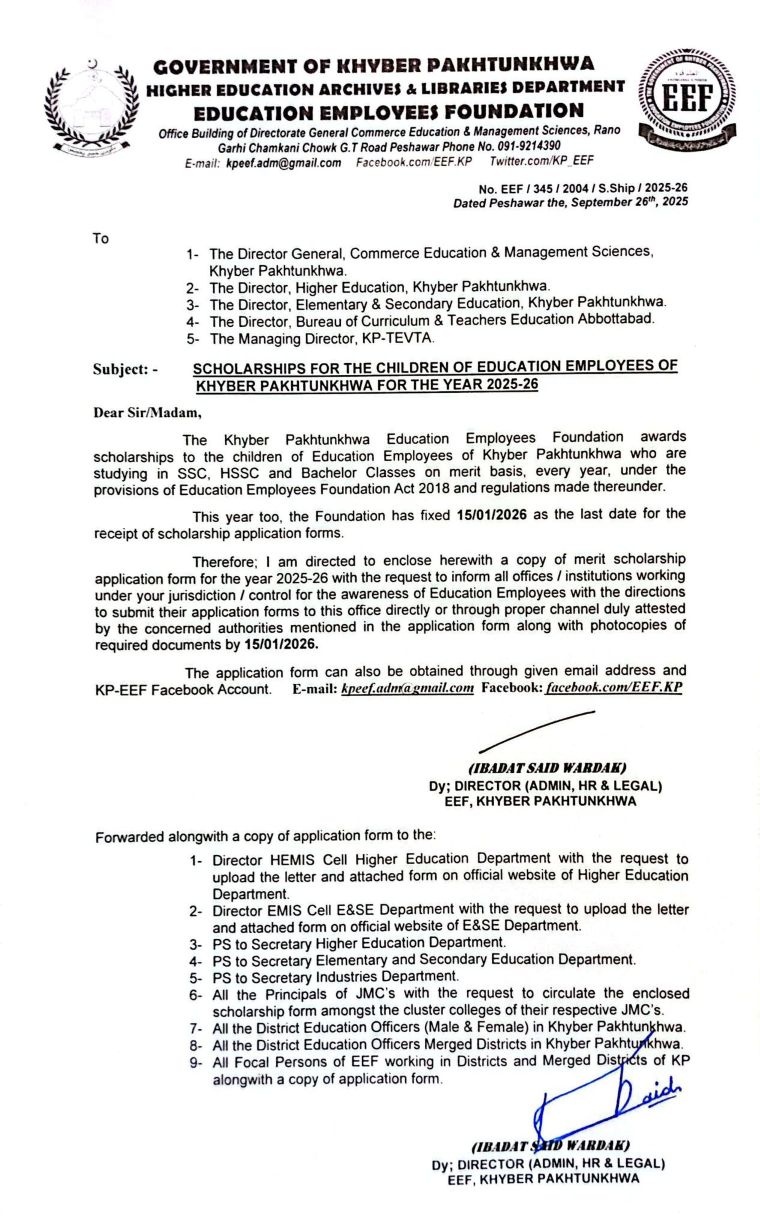 Education Employees Foundation Announces 1000 Scholarships