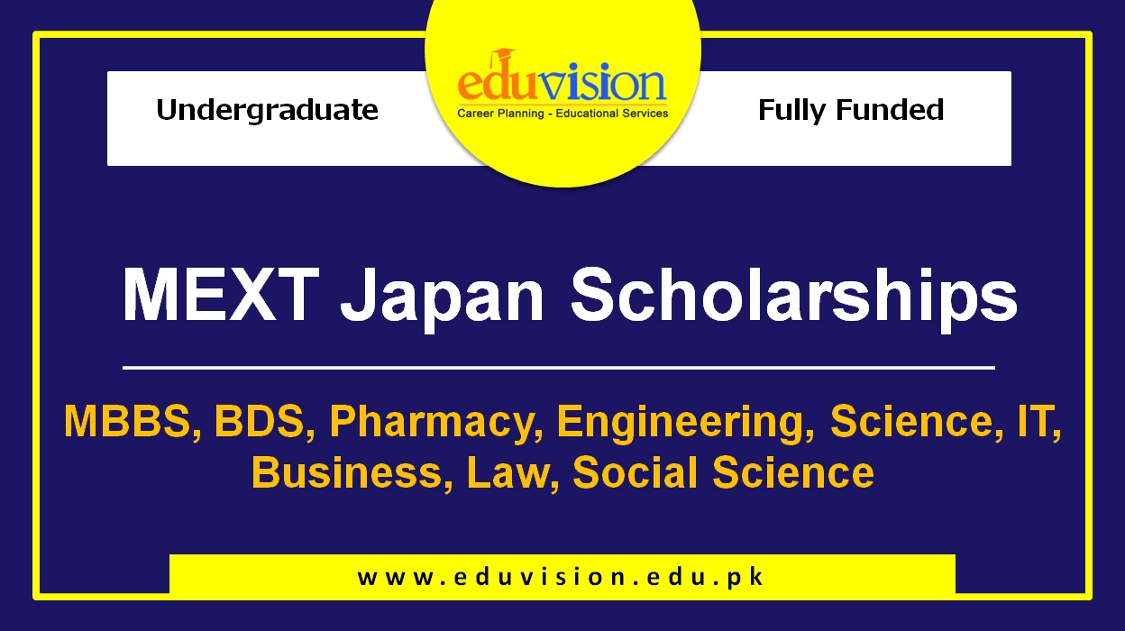 MEXT Japan undergraduate scholarship