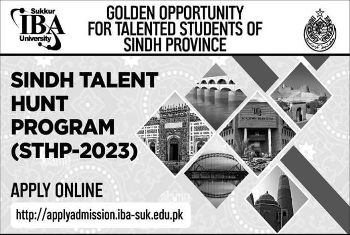 IBA Sindh Talent Hunt Scholarship