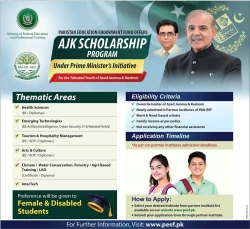 PEEF AJK Scholarship Program