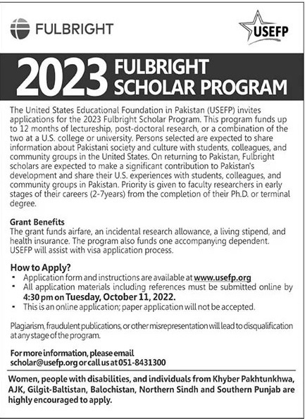 Usefp Fulbright Scholar Program